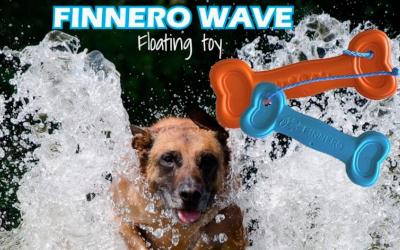 Finnero WAVE schwimmendes Hundespielzeug