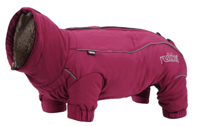 rukka Thermal Overall Hundemantel kurze Beine, burgundy