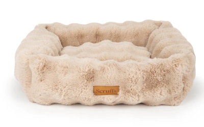 Scruffs Alpine Box Bed Hundebett, champagne