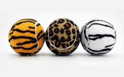 SPORTSPET Tennisball Jungle Edition 3-Pack