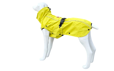 Stock und Stein Hundejacke Rainmaster sulphur yellow