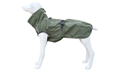 Stock und Stein Hundejacke Rainmaster thyme green