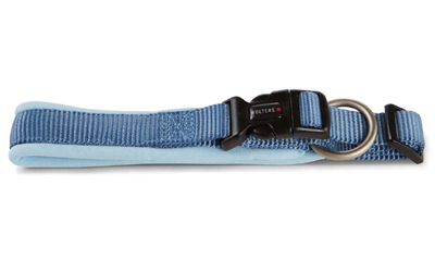 Wolters Cat & Dog Professional Comfort Halsband, riverside blue/skyblue