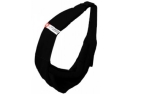 4LazyLegs Pet Carrier Hundetragetasche, schwarz