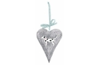 Bailey and Friends Wooden Heart Dog