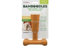 Bamboodles T-Bone Bamboo + Nylon Easy Grip Dog Chew Peanut Butter
