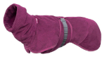 Bath Pomppa Hundebademantel, plum