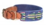 Buddys Dogwear Etna Blue dog collar