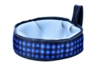 Cycle Dog Trail Buddy Bowl Blue Plaid