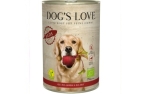 DOGS LOVE Bio Reds mit frischem Bio-Gemüse und Bio-Obst