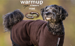 DRYUP Warmup-Cape CLASSIC Mini Hundemantel, brown
