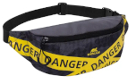 Gürteltasche Rivacase Danger, grau