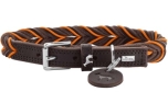 Hunter Halsband Solid Education Cord dunkelbraun/orange