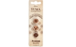 Hunter Druckknöpfe für Halsband Yuma 3er-Set Pampa