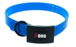 I-DOG Halsband PREMIUM blau