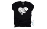 Kashell Creations Puppy Love T-Shirt heather black