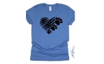 Kashell Creations Puppy Love T-Shirt royal blue