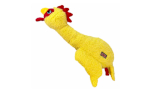 KONG Kuscheltier Hundespielzeug Chicken Huhn, M/L-39x25x13cm