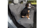 Kurgo No-Slip Grip Bench Seat Cover heather grey