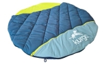 Kurgo Pup Sack Dog Sleeping Bag Hundeschlafsack blau/gelb