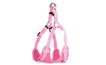 Long Paws Comfort Harness Hundegeschirr, gepolstert und reflektierend, rosa