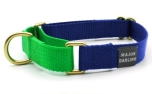 Major Darling Cobalt with Lime Martingale Collar
