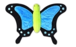 P.L.A.Y. Pet Lifestyle and You Plush Toy Butterfly, Blue/Black