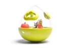 P.L.A.Y. Pet Lifestyle and You Wobble Ball Enrichment Treat Toy Green