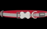 Red Dingo Nylon Hundehalsband, Fang It Red