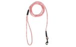 rukka Mini comfort leash Rundleine 6mm, light pink