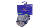 Sealskinz Socke Thin Ankle Length, grau/blau