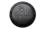 SodaPup Magnum Bottle Top Flyer - Flying Toy - Large - Black