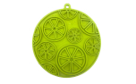 Sodapup Schleckmatte Lick Mat Citrus Design Emat Enrichment, grün