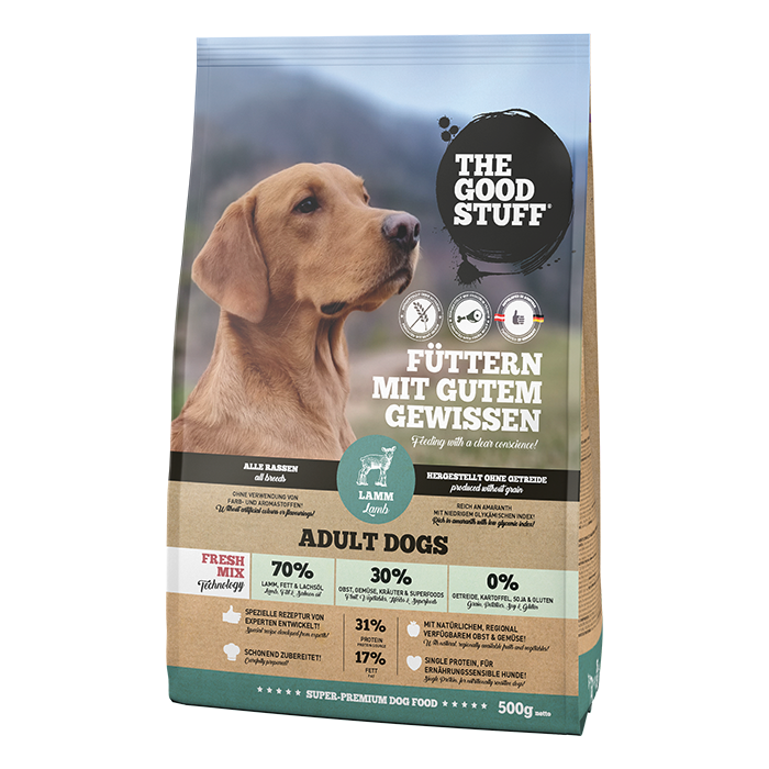 THE GOOD STUFF Minis Lamm Hundefutter