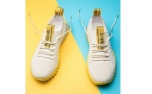 Tiosebon Women Colorblock Knitted Sneakers beige
