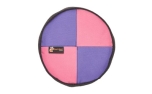 Tug-E-Nuff Frisbee For Dogs pink/purple