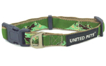 United Pets Hundehalsband Papure, grün Tarnlook