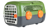 United Pets Transportbox A.U.T.O., grün/dunkelgrau