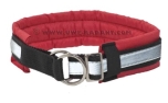 Weltmeisters Dogfood Dogsport gepolstertes Zugstopp-Halsband Soft, rot