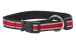 Weltmeisters Dogfood Dogsport Halsband Sport mit Schnellverschluss, rot
