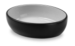 Wolters Diner Color Napf (oval), schwarz/grau