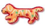 WufWuf Lebkuchen Weihnachtsplüsch-Hundespielzeug