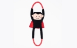 ZippyPaws Halloween Ropetugz Dracula