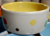 dogtower Keramik Hundenapf Tupferl, gelb